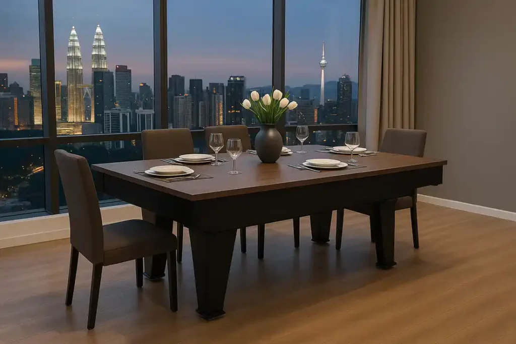 dining pool table kl