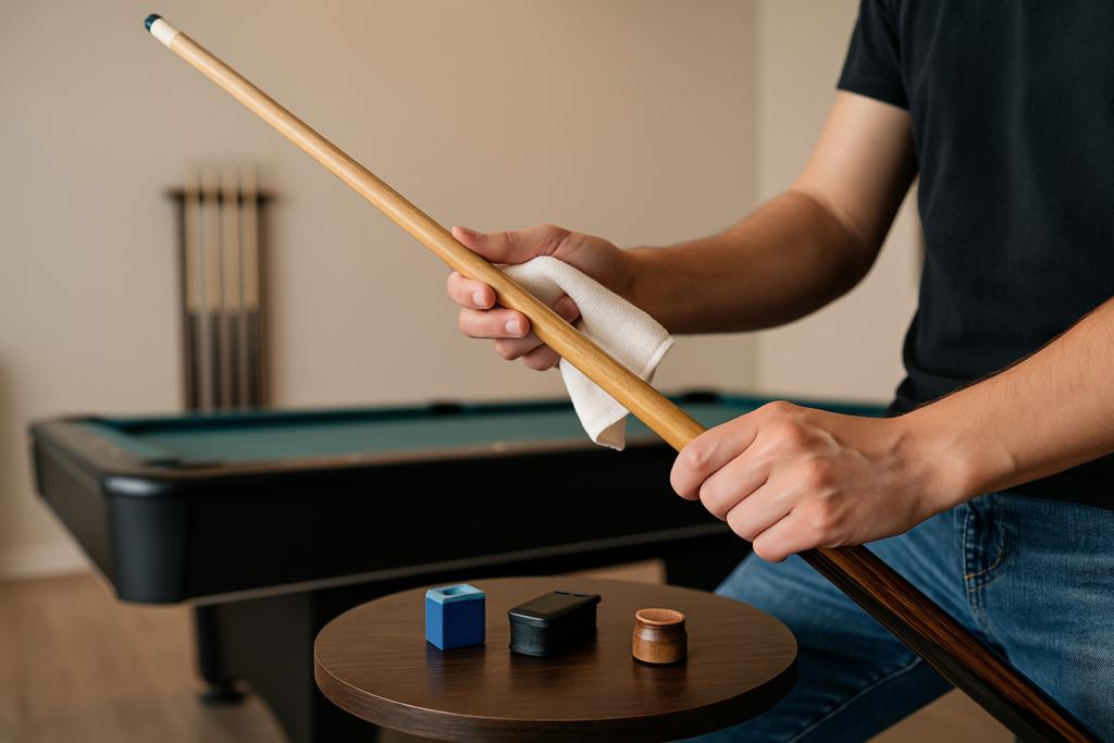 cue care tips for maintaining a pool cue